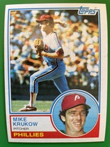 1983 Topps Base Set #331 Mike Krukow