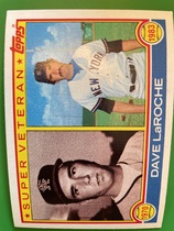 1983 Topps Base Set #334 Dave LaRoche
