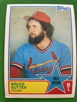 1983 Topps Base Set #407 Bruce Sutter