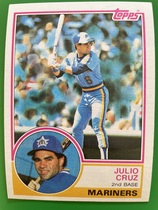 1983 Topps Base Set #414 Julio Cruz