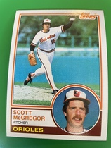 1983 Topps Base Set #745 Scott McGregor