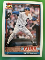 1991 Topps Base Set #69 Steve Wilson