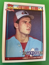 1991 Topps Base Set #91 Greg Colbrunn
