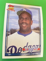 1991 Topps Base Set #99 Chris Gwynn