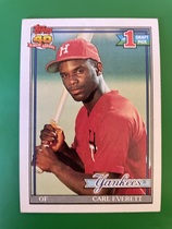 1991 Topps Base Set #113 Carl Everett