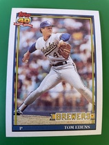 1991 Topps Base Set #118 Tom Edens