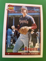 1991 Topps Base Set #129 Mark Eichhorn