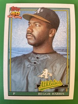 1991 Topps Base Set #177 Reggie Harris