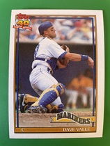 1991 Topps Base Set #178 Dave Valle