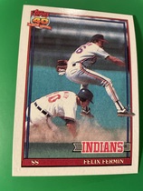 1991 Topps Base Set #193 Felix Fermin