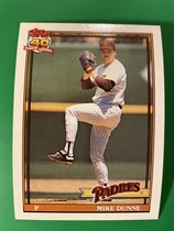 1991 Topps Base Set #238 Mike Dunne
