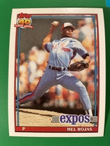 1991 Topps Base Set #252 Mel Rojas