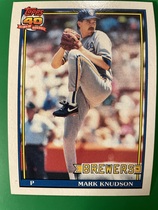1991 Topps Base Set #267 Mark Knudson
