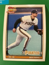 1991 Topps Base Set #272 Jeff King