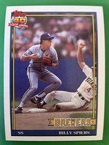 1991 Topps Base Set #284 Bill Spiers