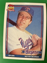 1991 Topps Base Set #304 Kevin Reimer