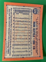 1991 Topps Base Set #324 Ron Kittle