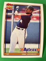 1991 Topps Base Set #331 Eric Anthony