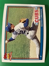 1991 Topps Base Set #337 Keith Comstock