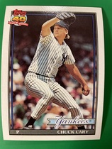 1991 Topps Base Set #359 Chuck Cary