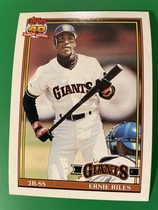 1991 Topps Base Set #408 Ernest Riles