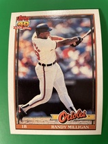 1991 Topps Base Set #416 Randy Milligan