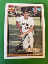 1991 Topps Base Set #491 Kurt Miller