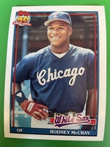 1991 Topps Base Set #523 Rodney McCray