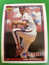 1991 Topps Base Set #532 Kirk McCaskill