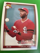 1991 Topps Base Set #566 Craig Wilson