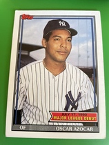 1991 Topps Debut 90 #7 Oscar Azocar