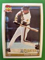 1991 Topps Base Set #570 Barry Bonds