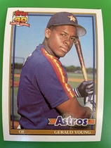 1991 Topps Base Set #626 Gerald Young