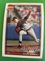 1991 Topps Base Set #658 Scott Aldred