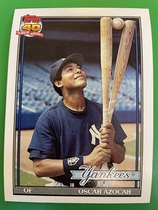 1991 Topps Base Set #659 Oscar Azocar