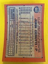 1991 Topps Base Set #687 John Cerutti