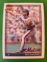 1991 Topps Base Set #735 Ron Darling
