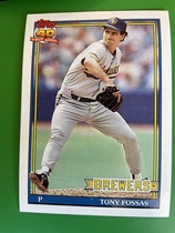 1991 Topps Base Set #747 Tony Fossas