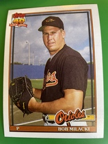 1991 Topps Base Set #788 Bob Milacki