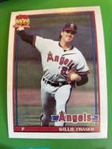 1991 Topps Base Set #784 Willie Fraser