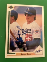 1991 Upper Deck Base Set #612 Dennis Cook