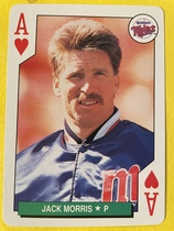 1991 U.S. Playing Cards All Stars #1H Jack Morris