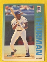 1992 Fleer Base Set #172 Gary Thurman