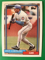 1992 Topps Base Set #81 Ced Landrum