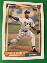 1992 Topps Base Set #208 Julio Machado