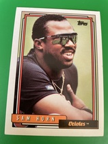 1992 Topps Base Set #422 Sam Horn