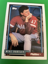 1992 Topps Base Set #484 Mike Hartley