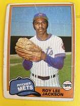1981 Topps Base Set #223 Roy Lee Jackson