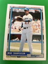 1992 Topps Base Set #627 Mike Sharperson