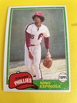 1981 Topps Base Set #405 Nino Espinosa